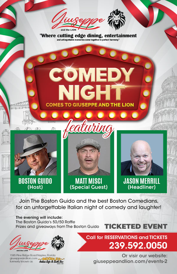 comedy night with the boston guido