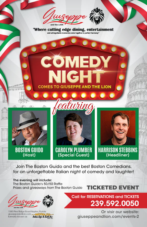 comedy night with the boston guido