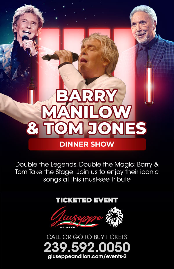 barry manilow and tom jones tribute