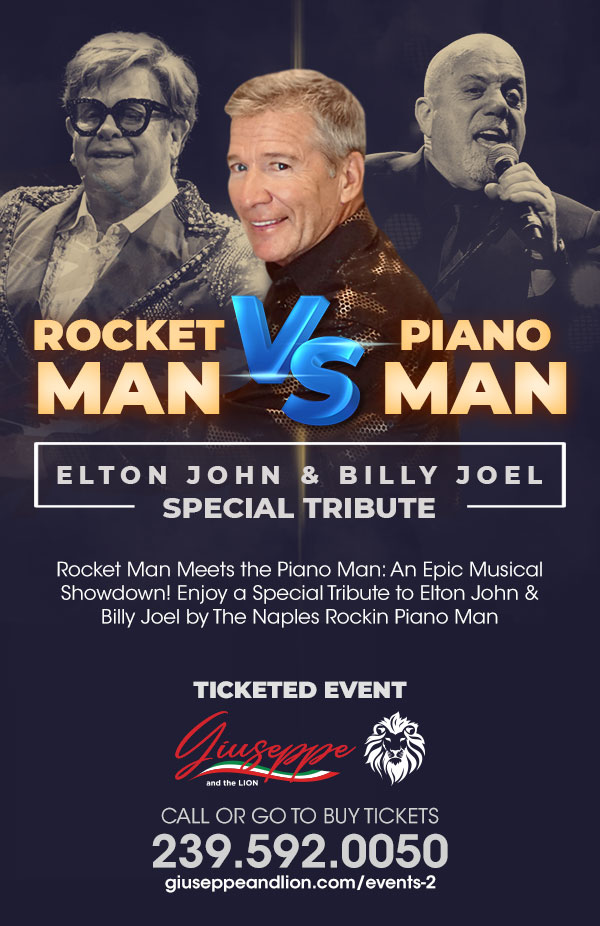 rocket man vs piano man tribute