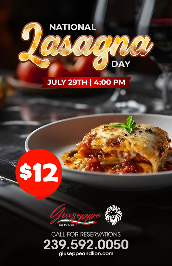 national lasagna day