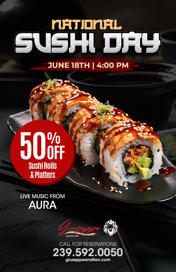 national sushi day