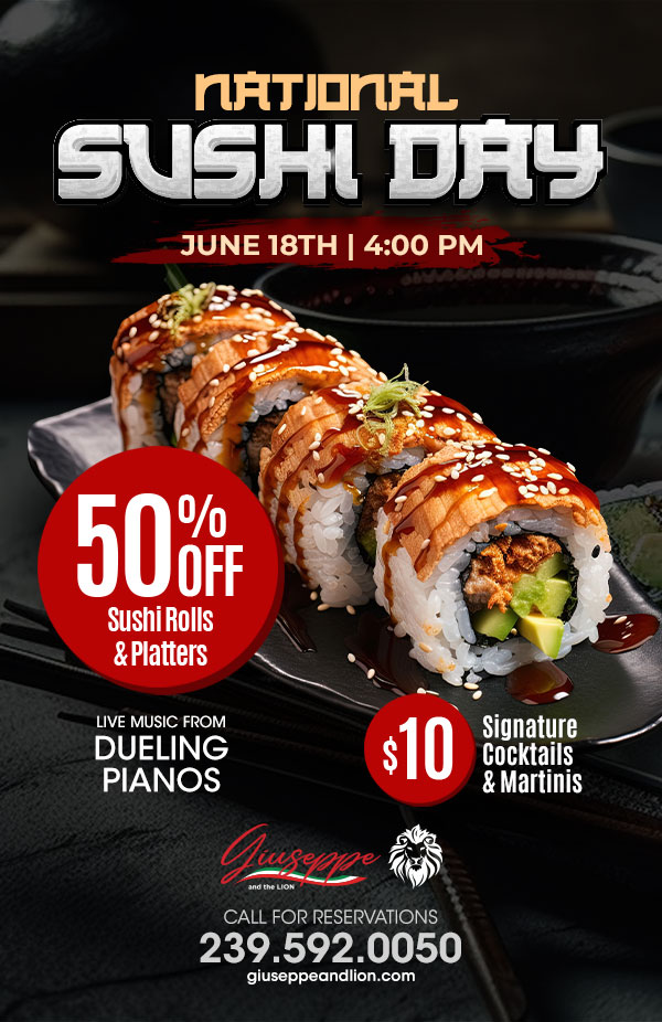 national sushi day