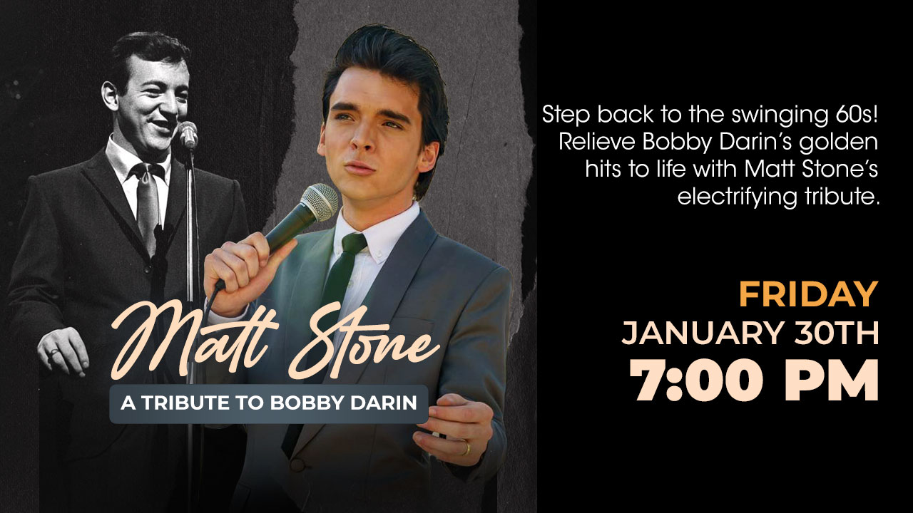Matt Stone A Tribute to Bobby Darin UE