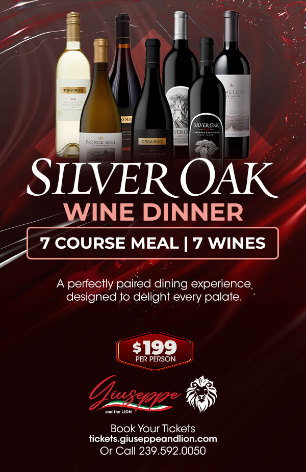 silver oak wine dinner