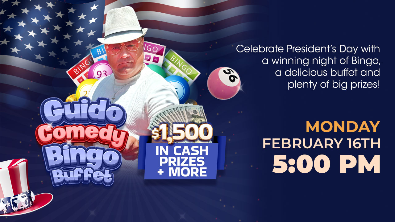 Guido Comedy Bingo Buffet UE