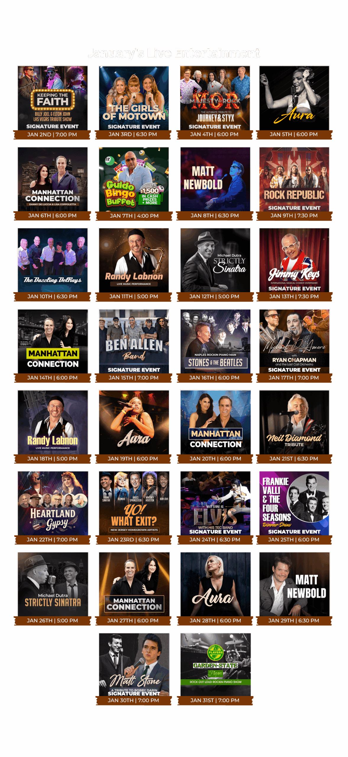 january live entertainment