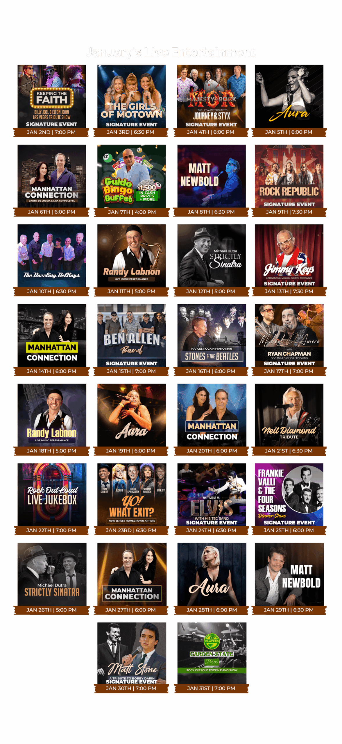 january live entertainment