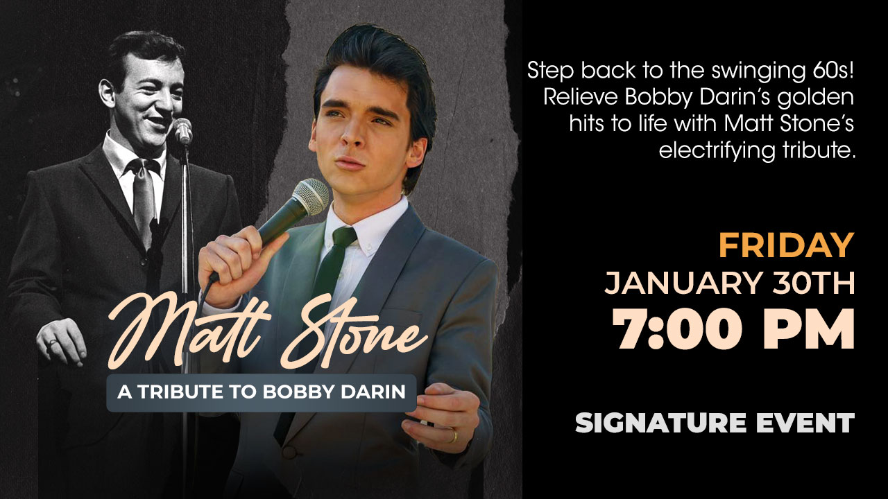 Matt Stone A Tribute to Bobby Darin UE1.1