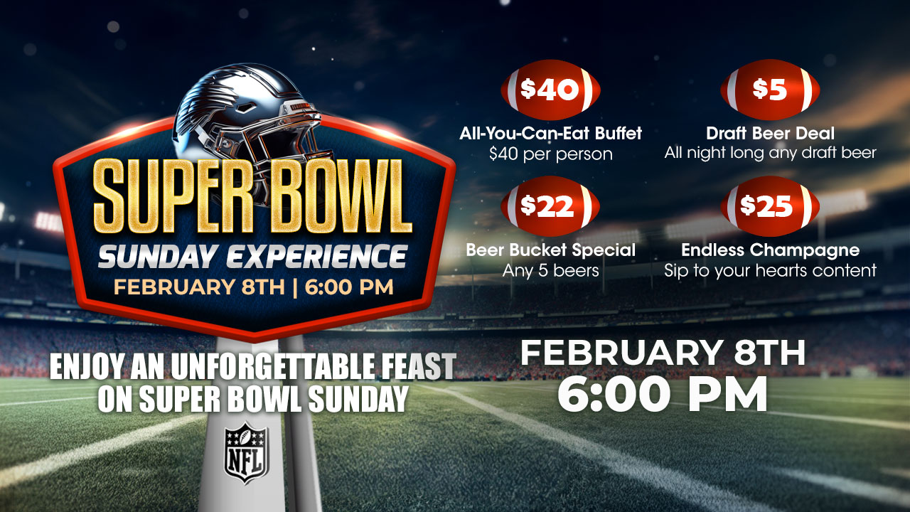 Super Bowl Sunday Experience UE2