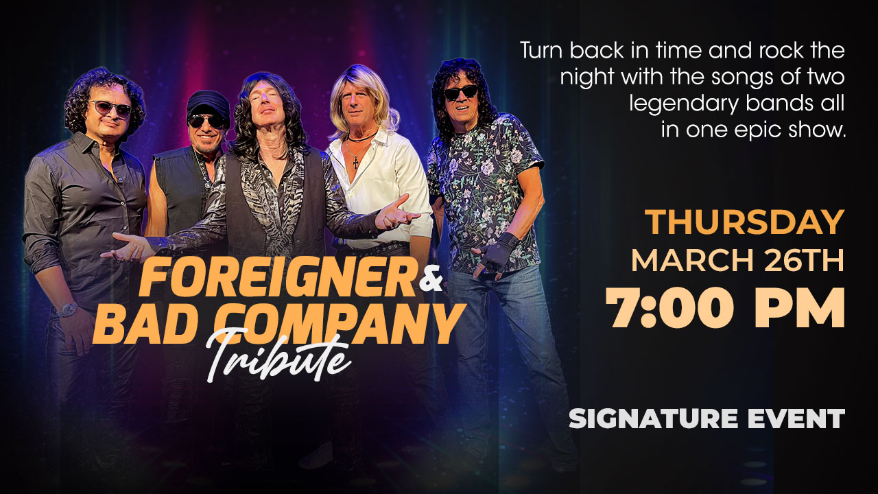 Foreigner Bad Company Tribute UE