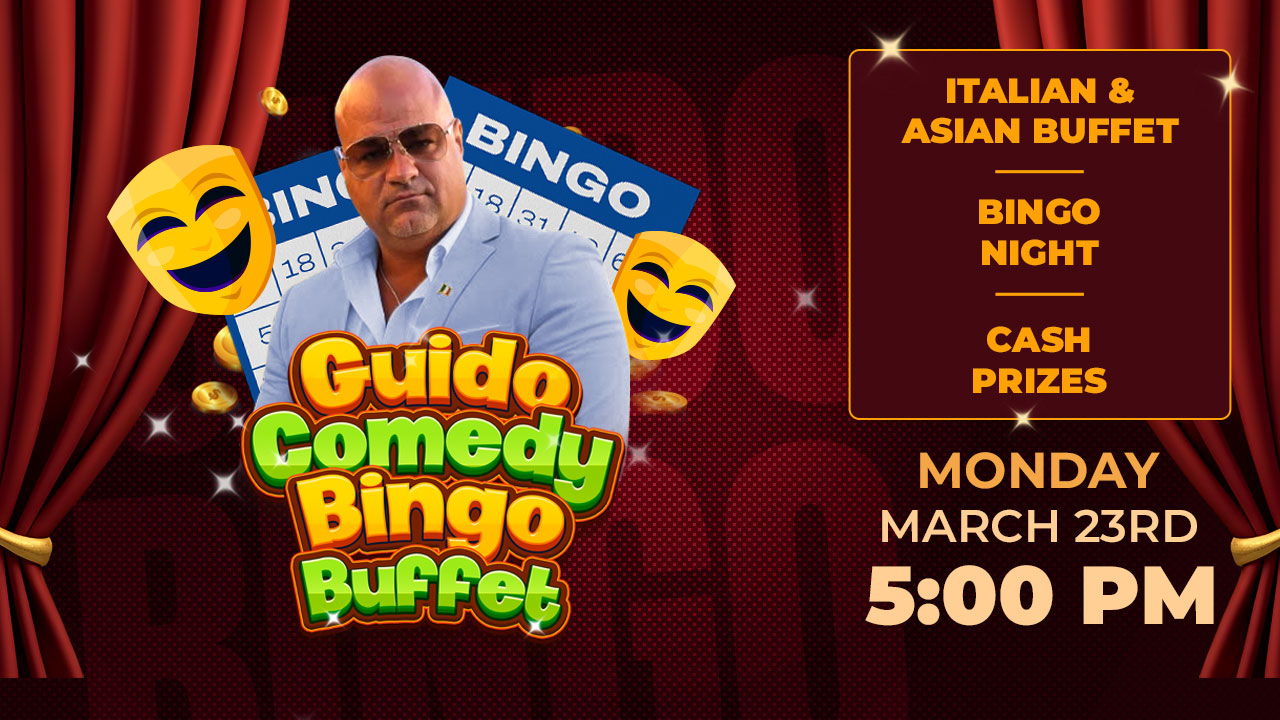 Guido Comedy Bingo Buffet UE2