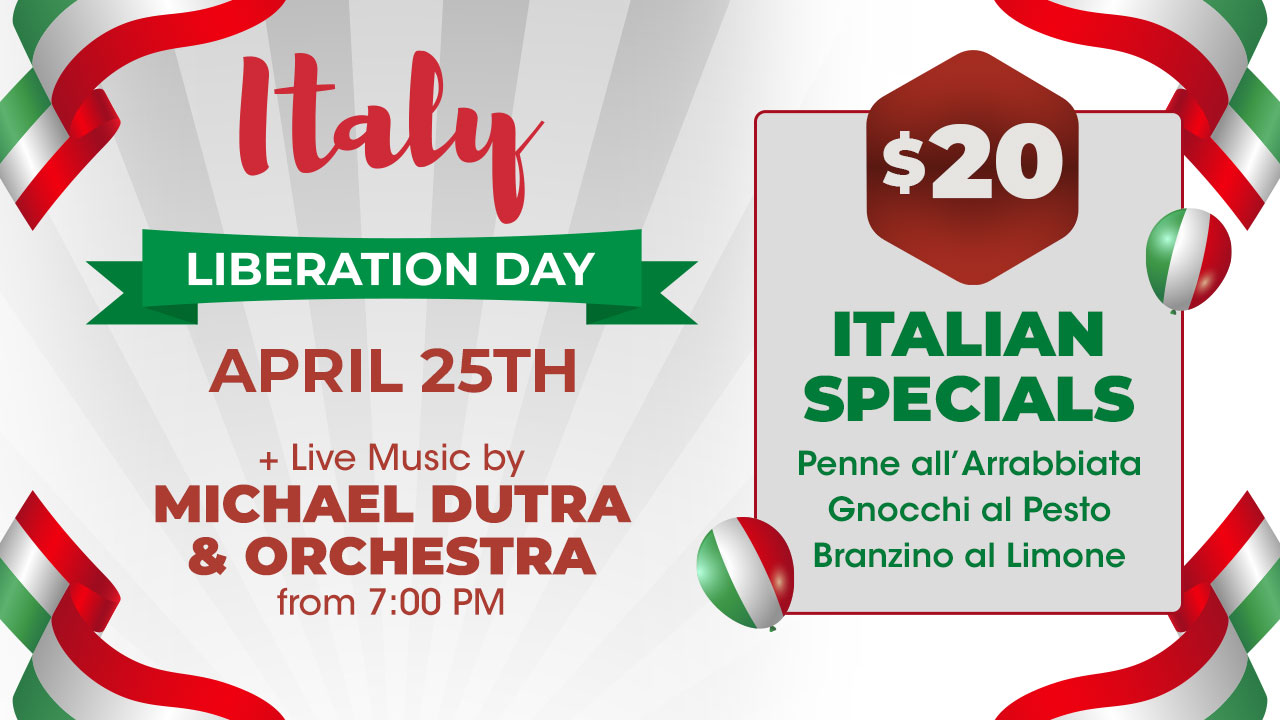 Italy Liberation Day UE