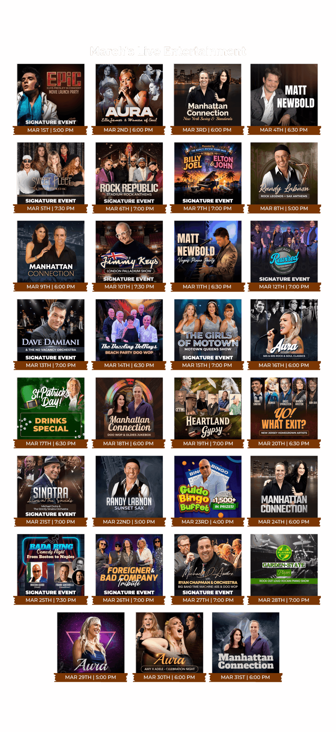 march live entertainment