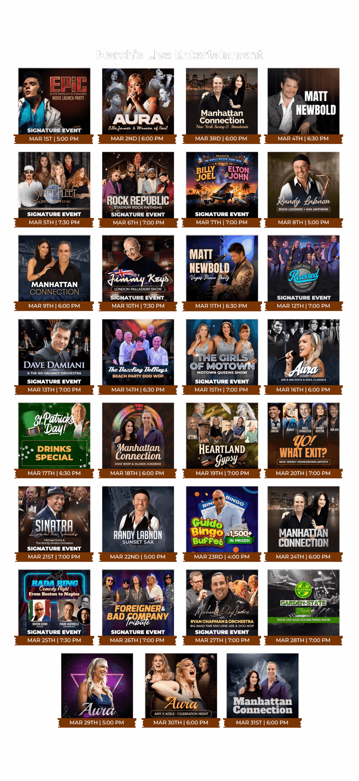 march live entertainment