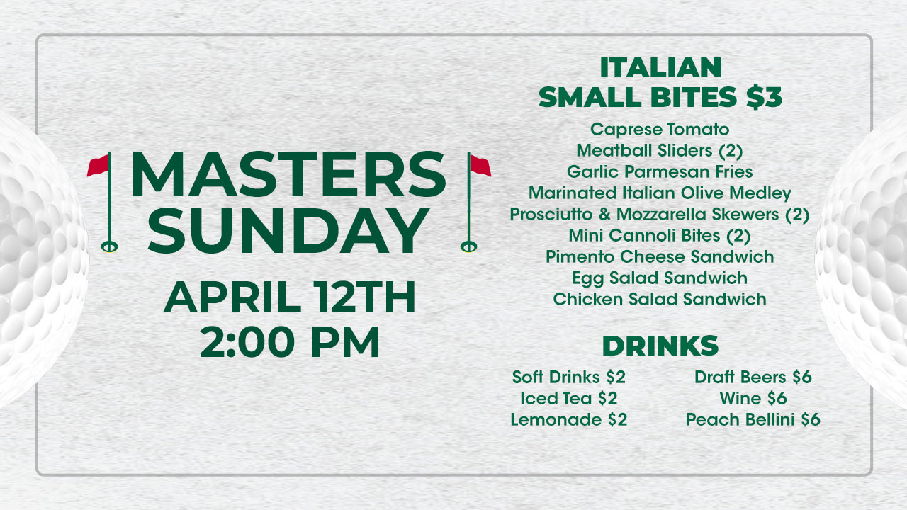 Masters Sunday UE1.1